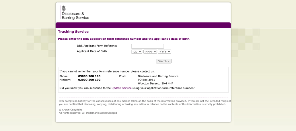 Dbs Check Uk Online , DBS checks for childminders and childcare workers ...